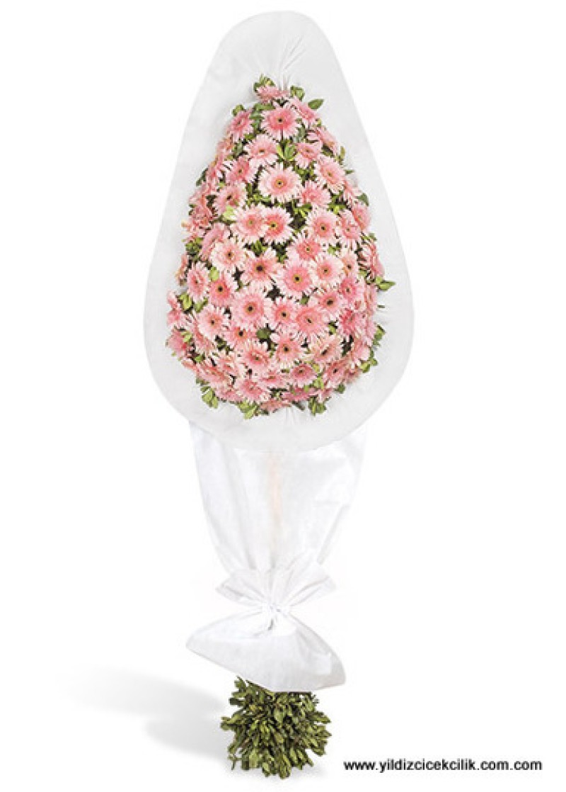 TEK KATLI ÇELENK PEMBE