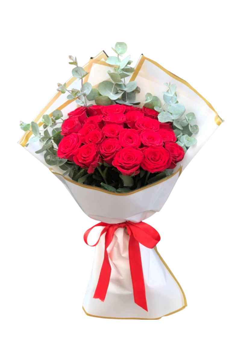 Aşkın tanımı  23 adet gül