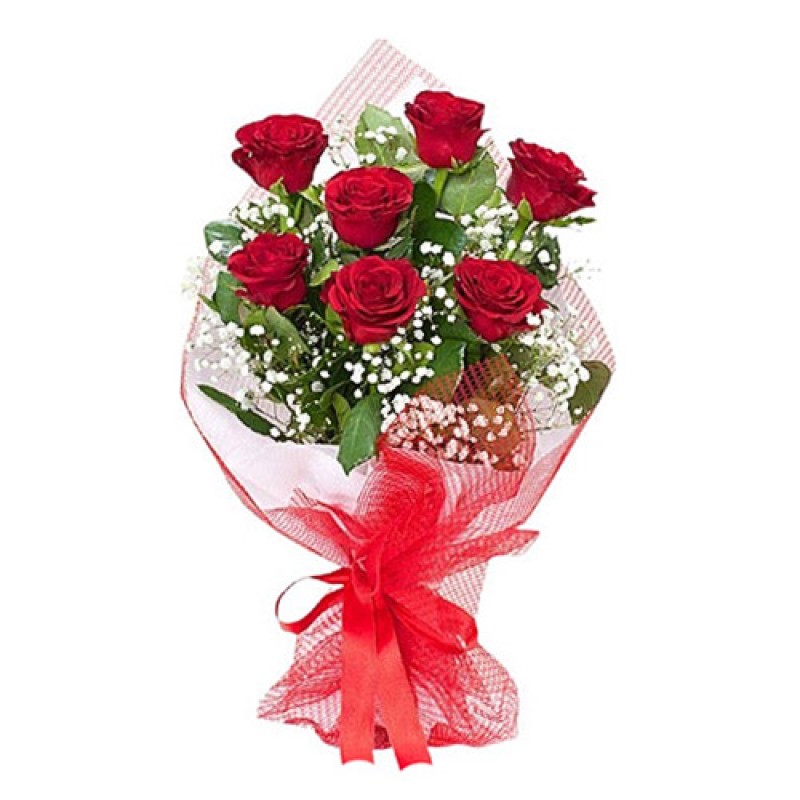 Standart gül buketi 7 adet