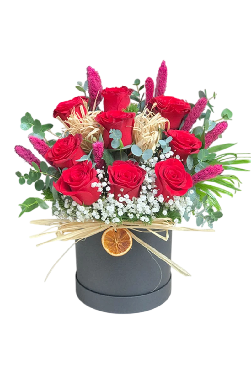 Kutuda Güller ve Okaliptüs 