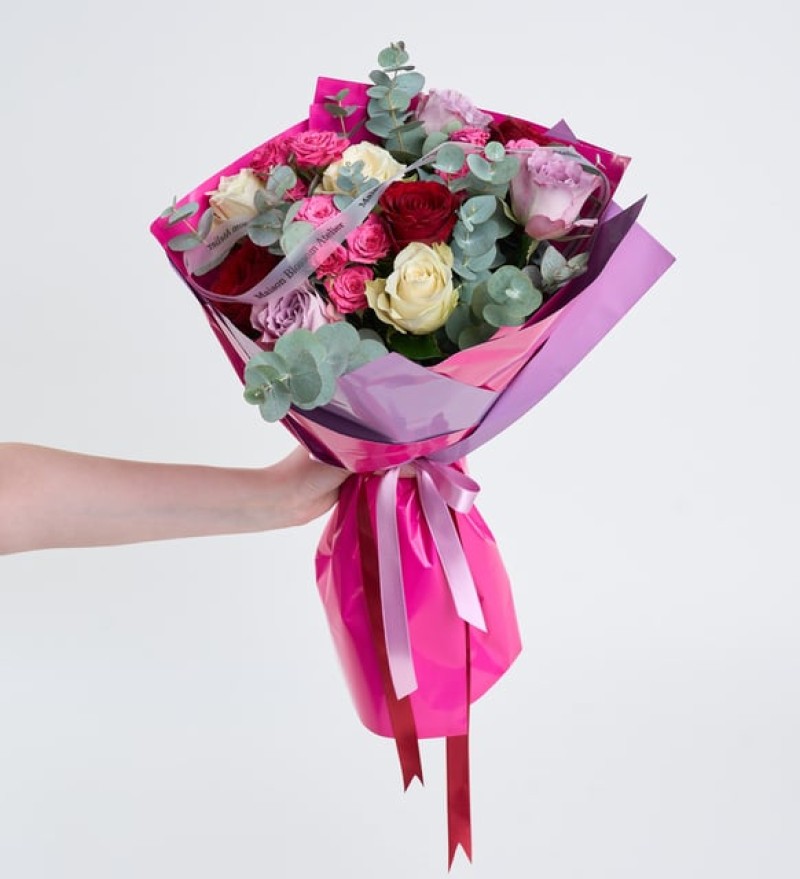 Lila Bukette Renkl Güller