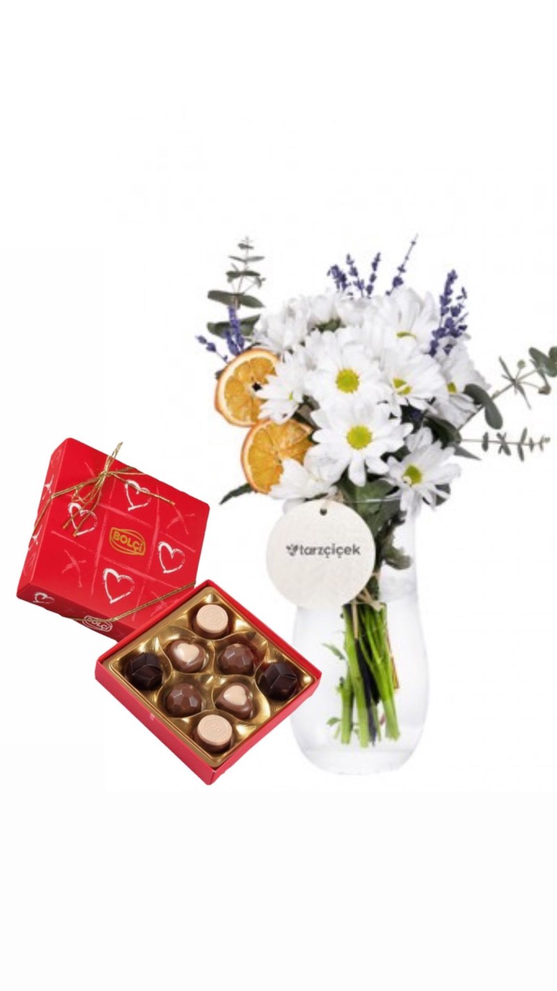 Vazoda Papatya & Çikolata