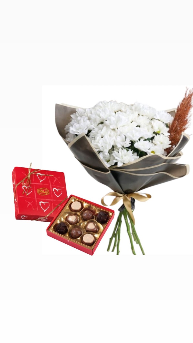 Papatya Buketi & Çikolata